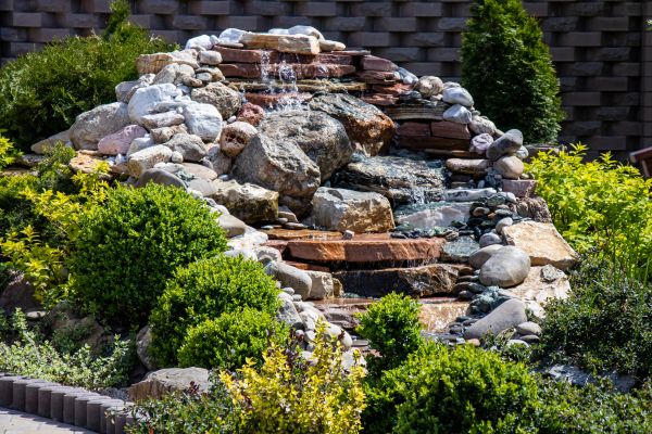 River Rock Landscaping in Modesto