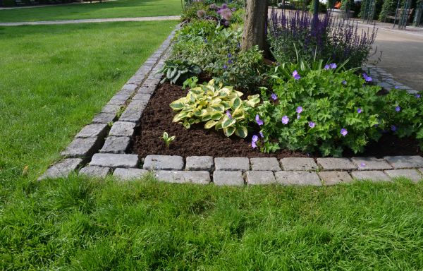 Flower Bed Mulching in Modesto