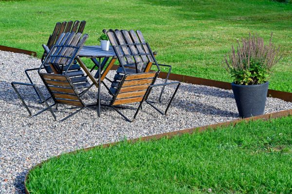 Metal Edging Installation in Modesto